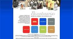 Desktop Screenshot of bicentenarias.cl